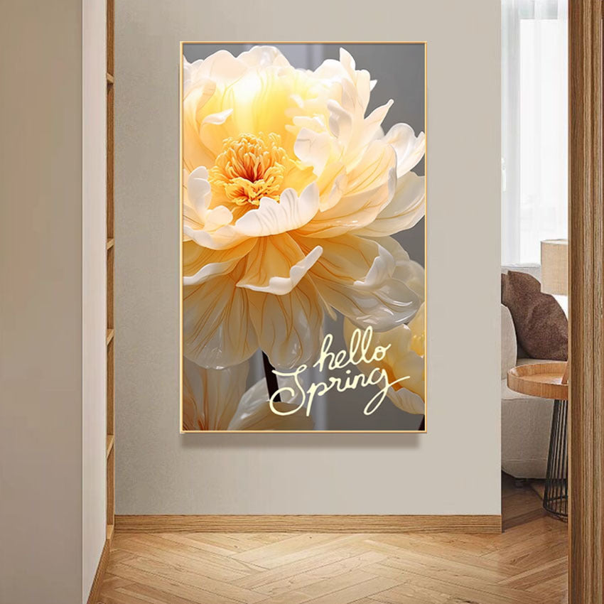 Flower art print