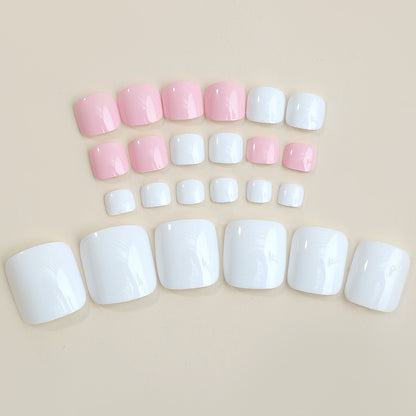 Artistic Press-On Nail Kit with Customizable Shapes Acalora