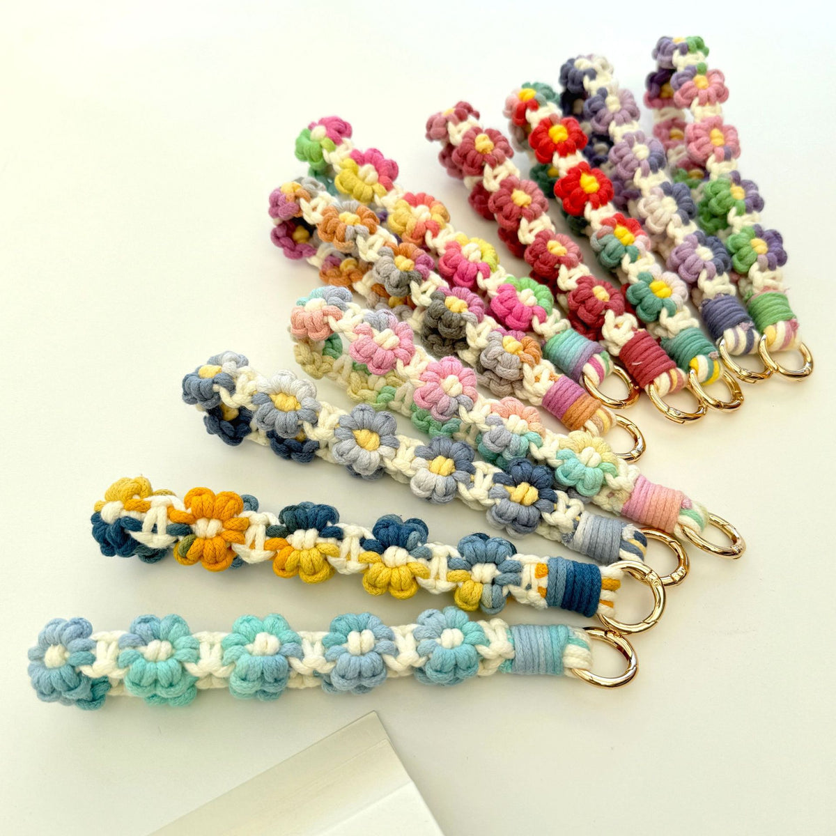 Handcrafted Macrame Keychain Holder Acalora
