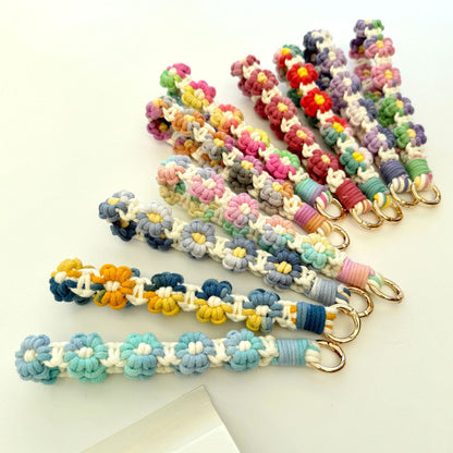 Handcrafted Macrame Keychain Holder Acalora