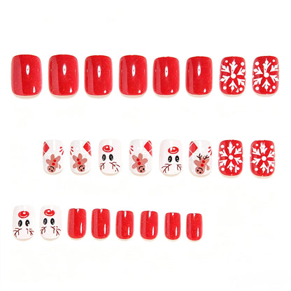 Festive Themed Press-On Nail Art Set Acalora 1788858489