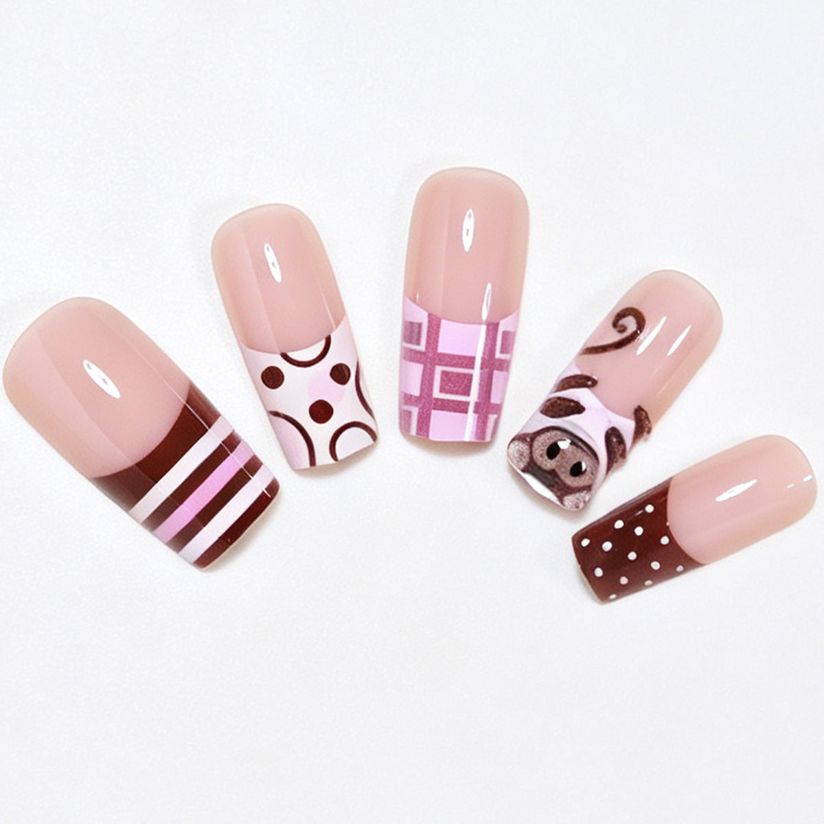 Playful Cartoon-Themed Nail Art Acalora