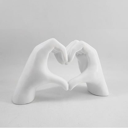 Skanto | LoveSculpt Handmade Wood Heart Decoration – Symbol of Love & Connection for Home Decor