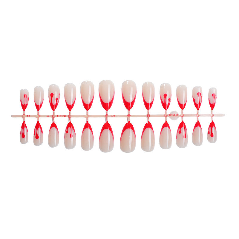 Artistic Gradient Design Press-On Nails Acalora
