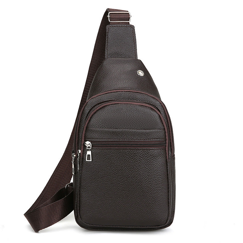 Premium Leather Sling Backpack Acalora
