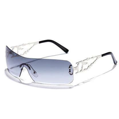 Women's fashionable sports sunglasses with innovative design and UV protection Karnz