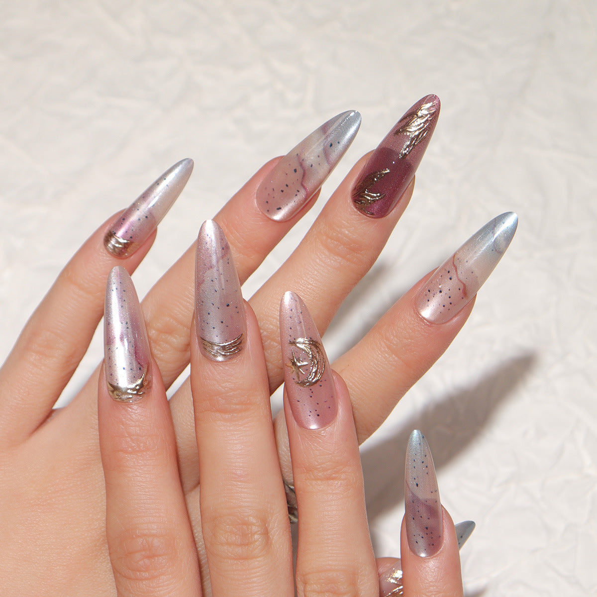 Sculpted Stiletto Nail Extensions Acalora