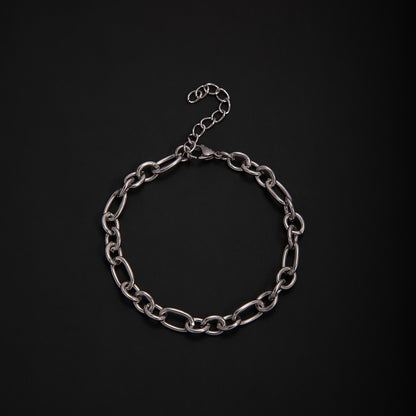 Textured Chain Link Bracelet Acalora