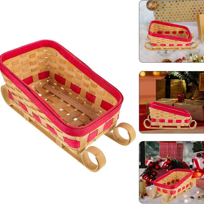 Handwoven storage basket with natural flair Acalora
