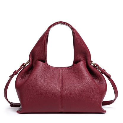 Chic Structured Leather Handbag Acalora