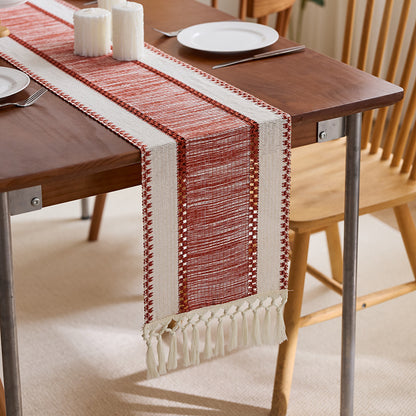 Elegant Handwoven Table Runner