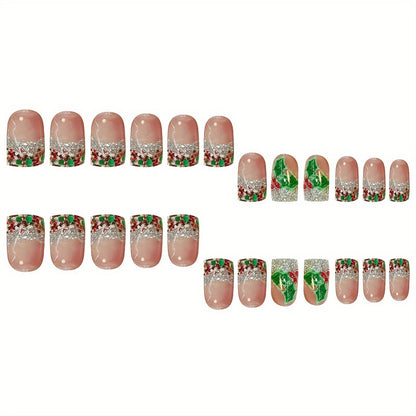 Holiday-Themed Nail Art Set Acalora