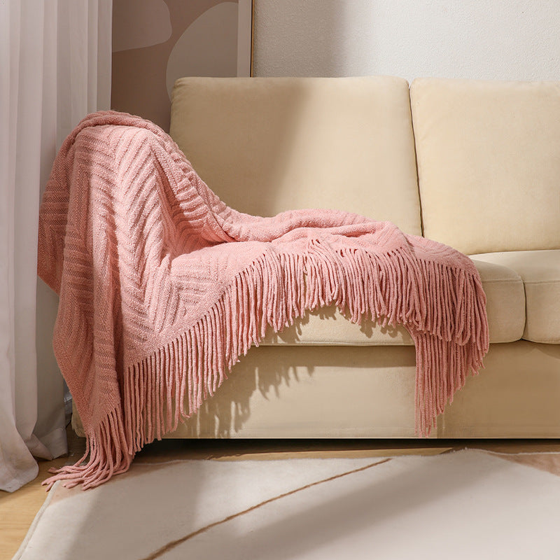 Unisex Cozy Knit Blanket