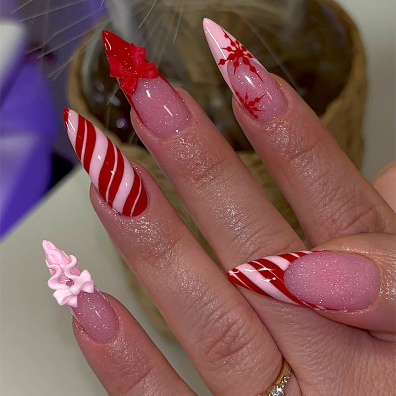 Festive Themed Press-On Nail Collection Acalora