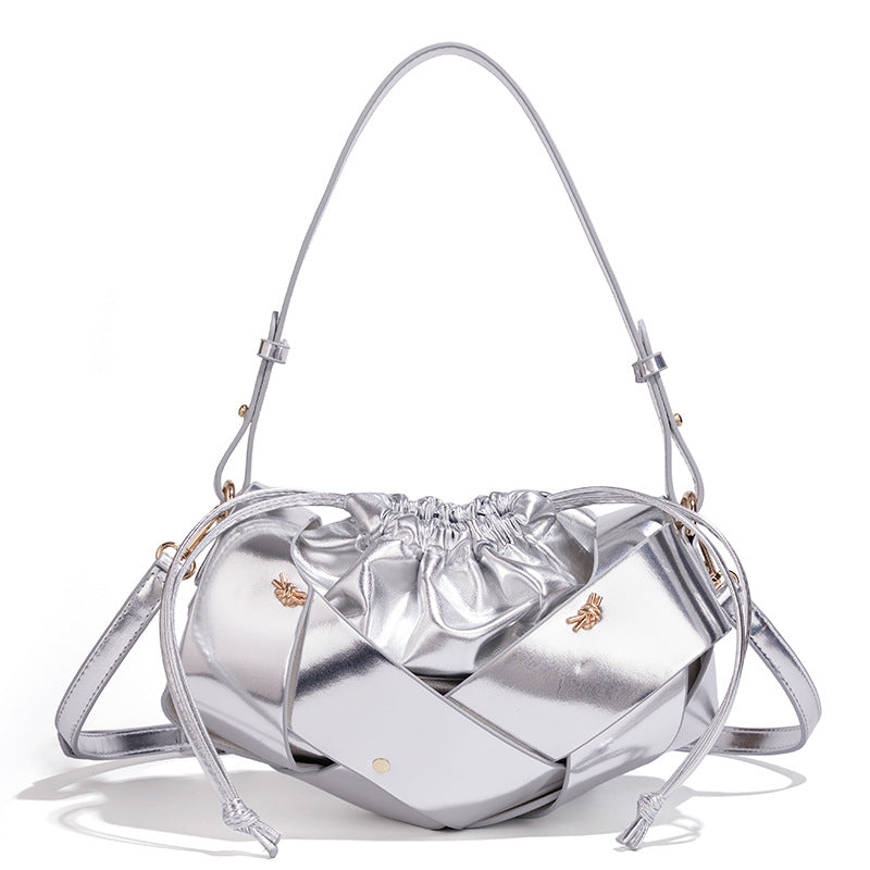 Trendy Metal Satchel Acalora