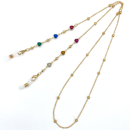Star-Embellished Eyewear Retainer Chain Acalora