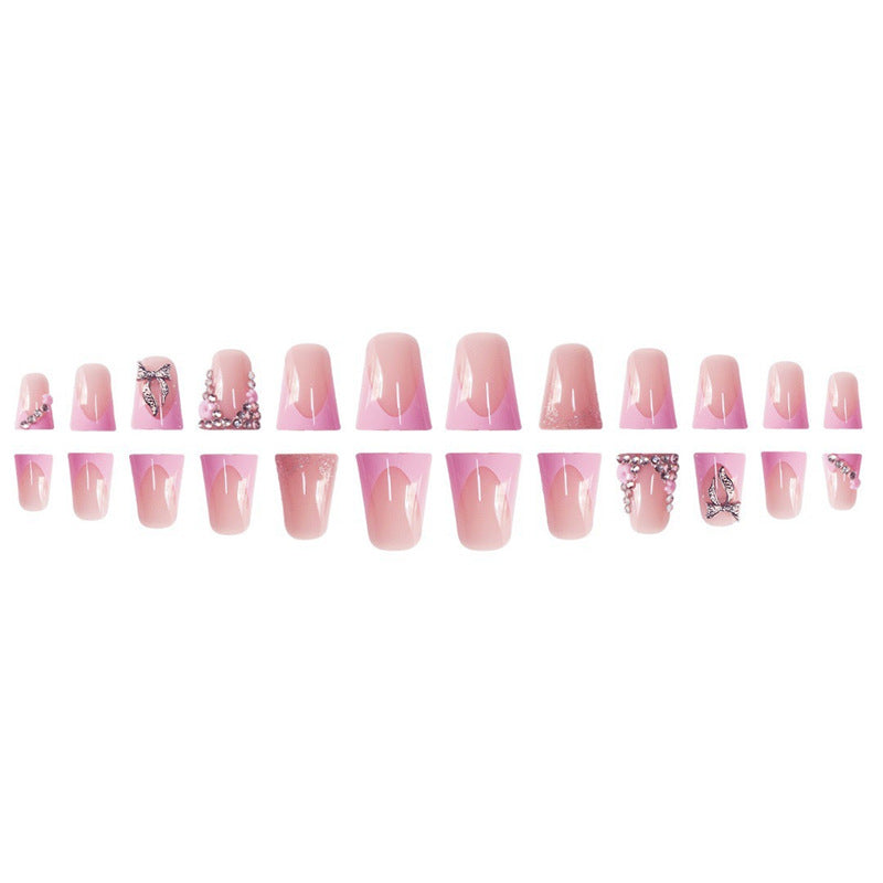 Decorative 3D Floral Acrylic Press-On Nails Acalora