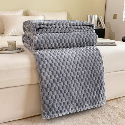 Luxurious Textured Throw Blanket