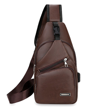 Multi-Compartment Stylish Sling Bag Acalora