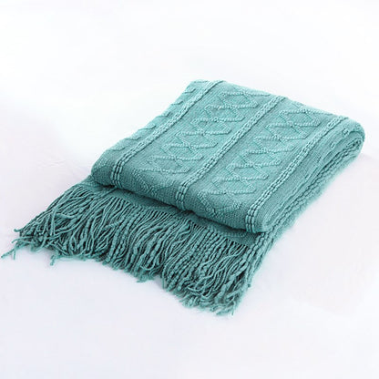Cozy Knitted Blanket