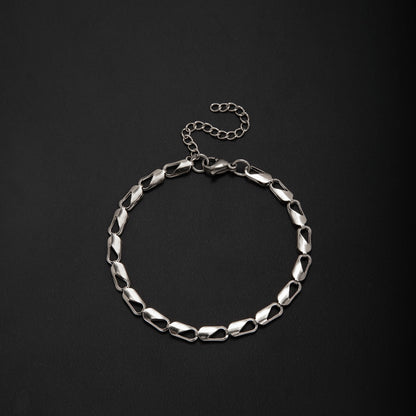 Adjustable Contemporary Link Bracelet Acalora