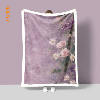 Unisex Artistic Scenic Throw Blanket