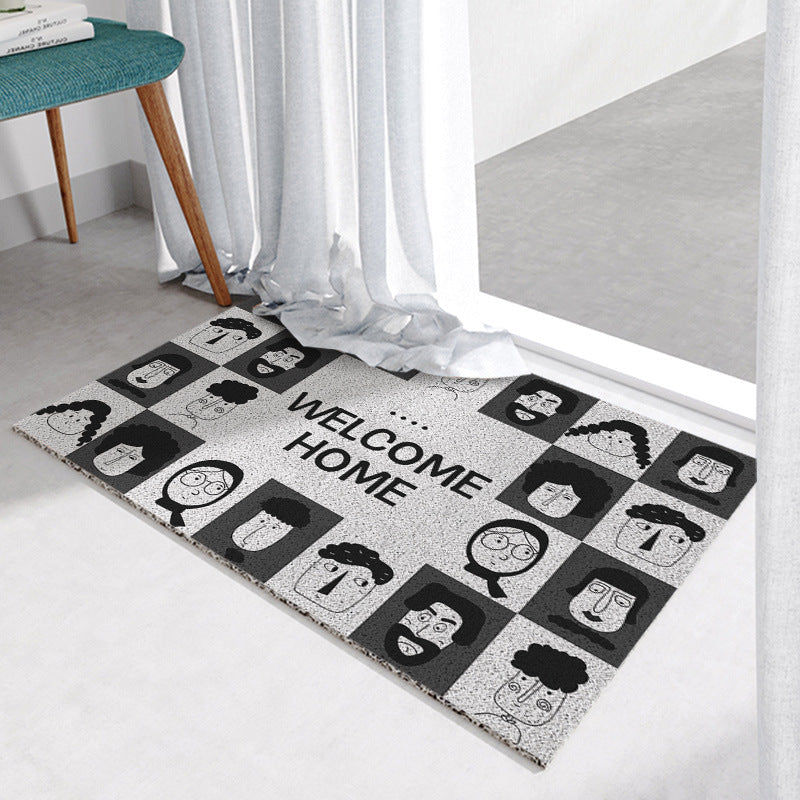 Whimsical Welcome Door Mat
