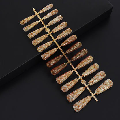 Artificial nails in creative drop design Acalora