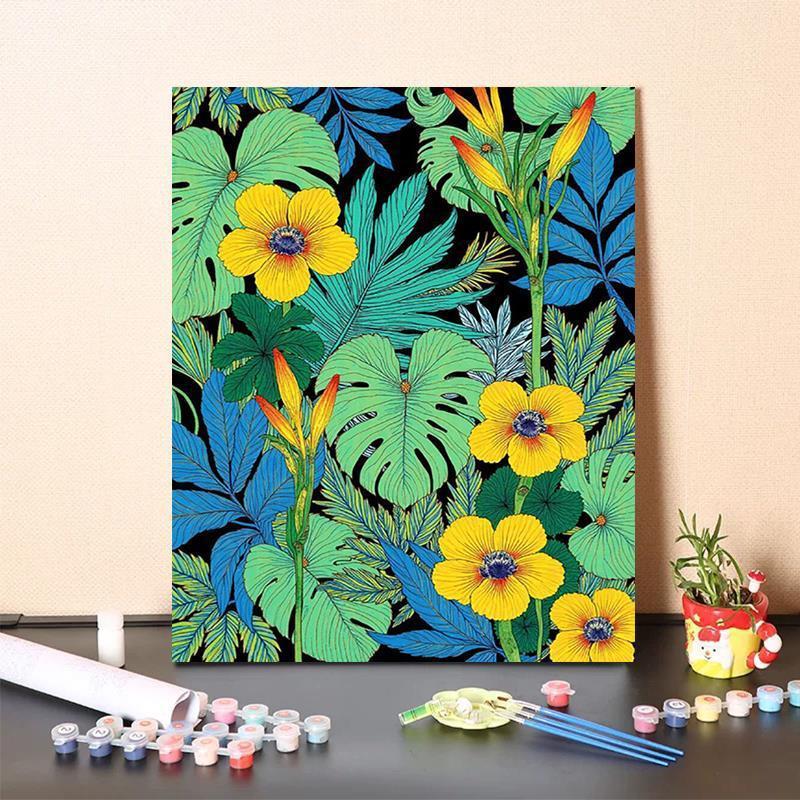 Tropical Botanical Painting Kit