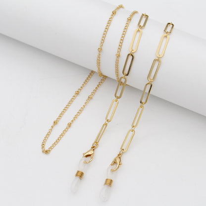 Layered Gold Chain Bracelet Acalora