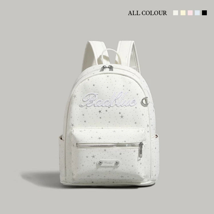 Star-Embellished Mini Backpack Acalora