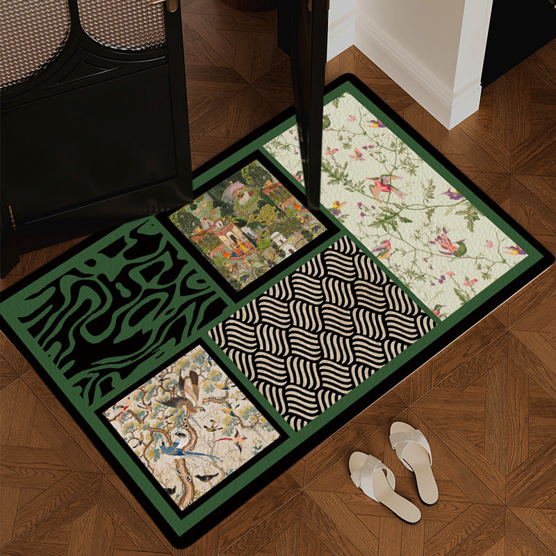 Playful Fruit-Themed Bath Mat Acalora