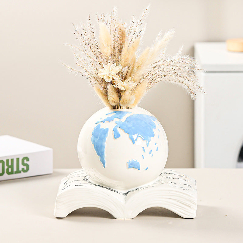 Elegant Ceramic Globe Bank Acalora