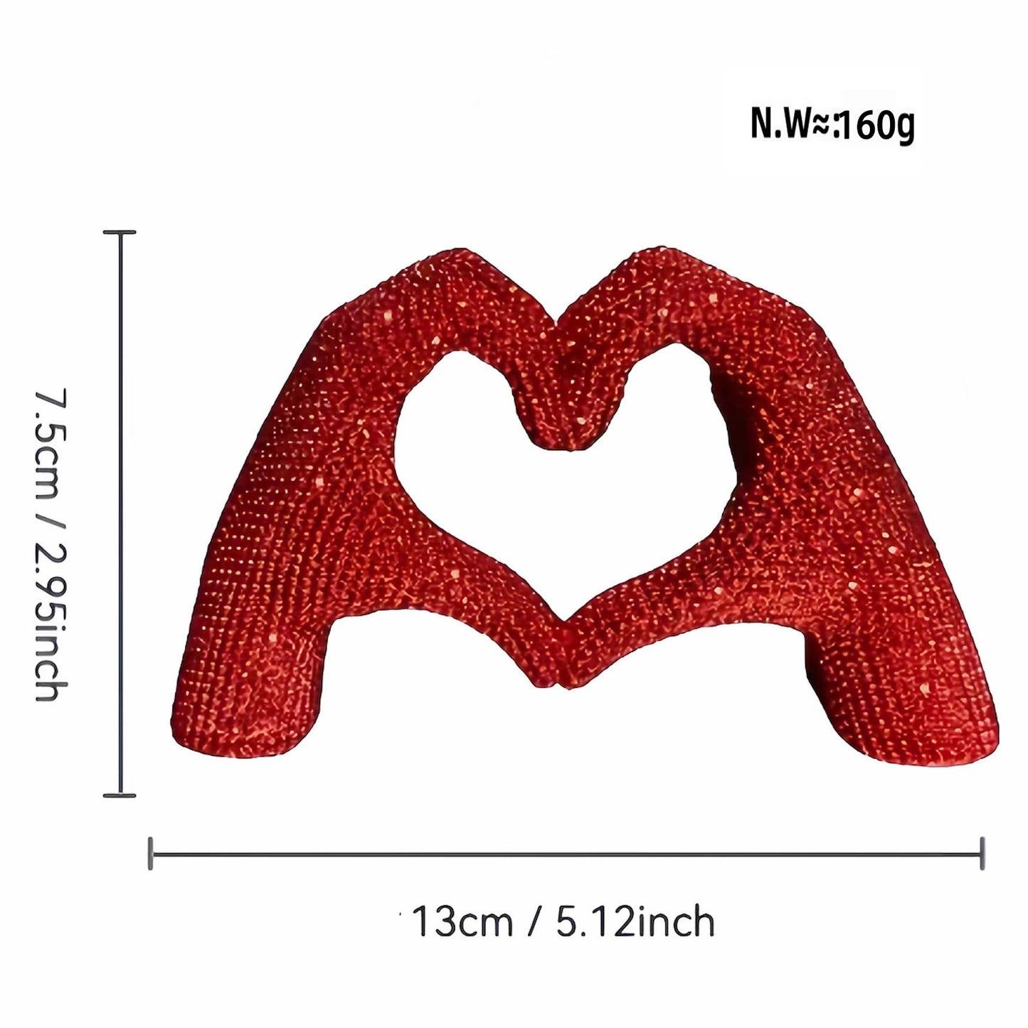 Heart Hand Sculpture Acalora