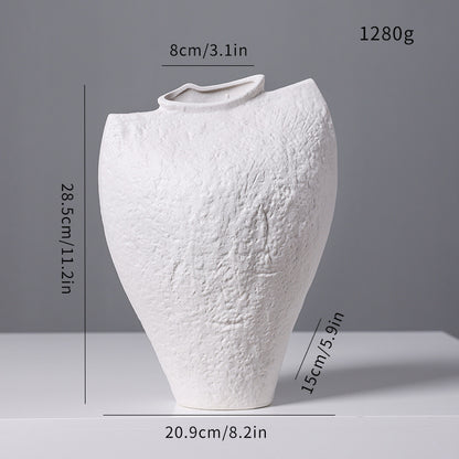Abstract Shaped Decorative Ceramic Vase