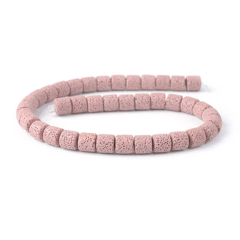 Natural Lava Stone Bead Necklace Acalora