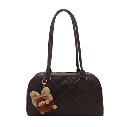 Quilted Faux Leather Handbag Acalora