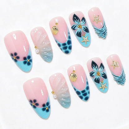 Artistic Long Acrylic Nail Tips Acalora