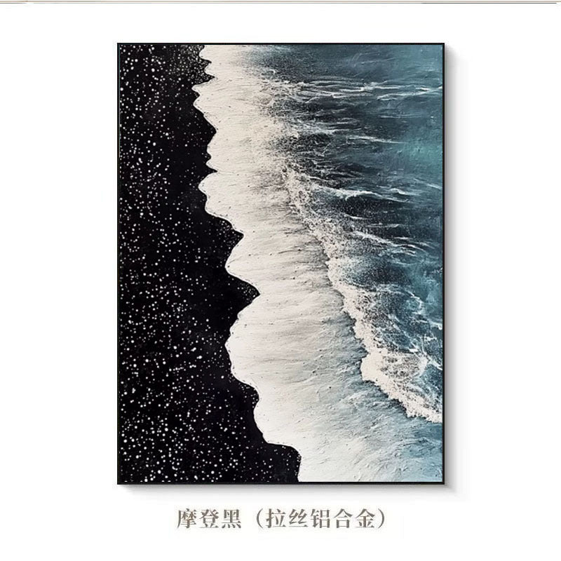 Ocean-Inspired Abstract Canvas Wall Art