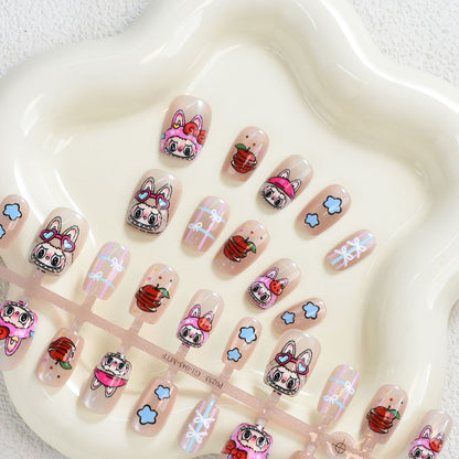 Playful Character Press-On Nail Set Acalora