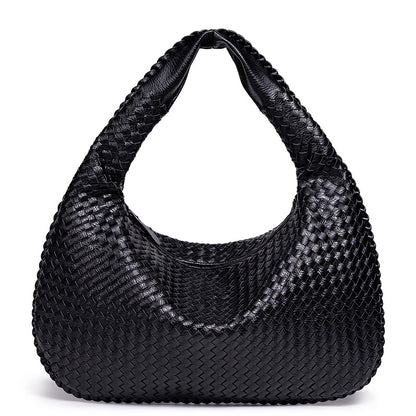 Woven Leather Shoulder Bag Acalora