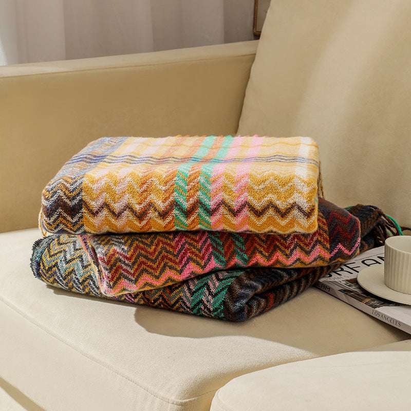 Unisex Decorative Throw Blanket
