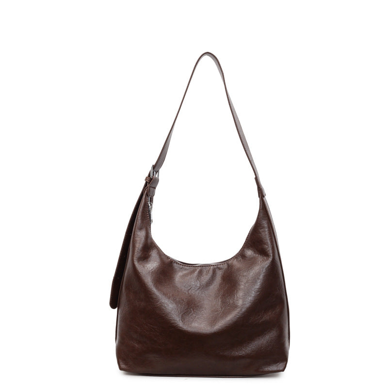 Soft Leather Hobo Handbag Acalora
