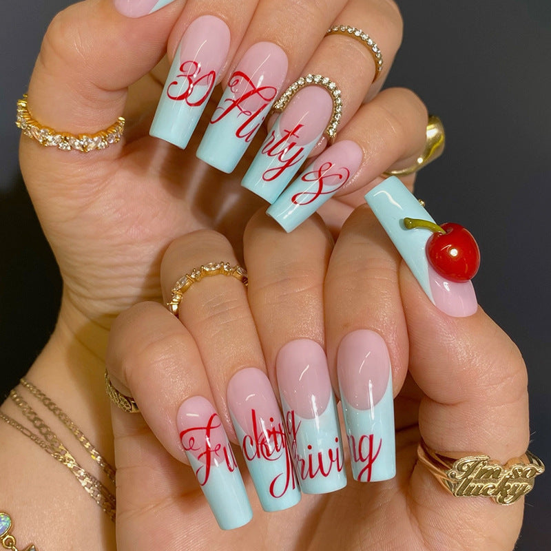 Whimsical Press-On Nail Set Acalora