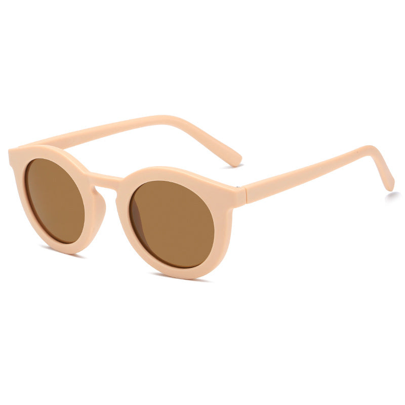 Women's round sunglasses with trendy design and UV protection Bowlift