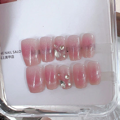 Glamorous Decorative Press-On Nail Set Acalora