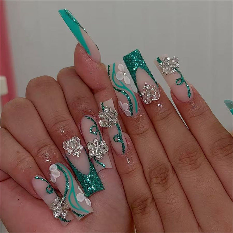 Glamorous Decorative Nail Art Acalora