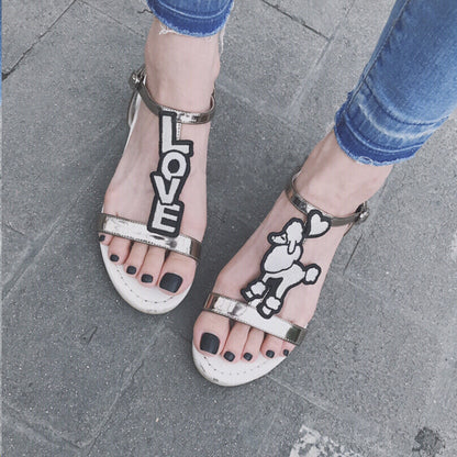 Premium Decorative Press-On Toenails Acalora