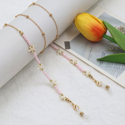 Beach-Inspired Beaded Eyewear Chain Acalora