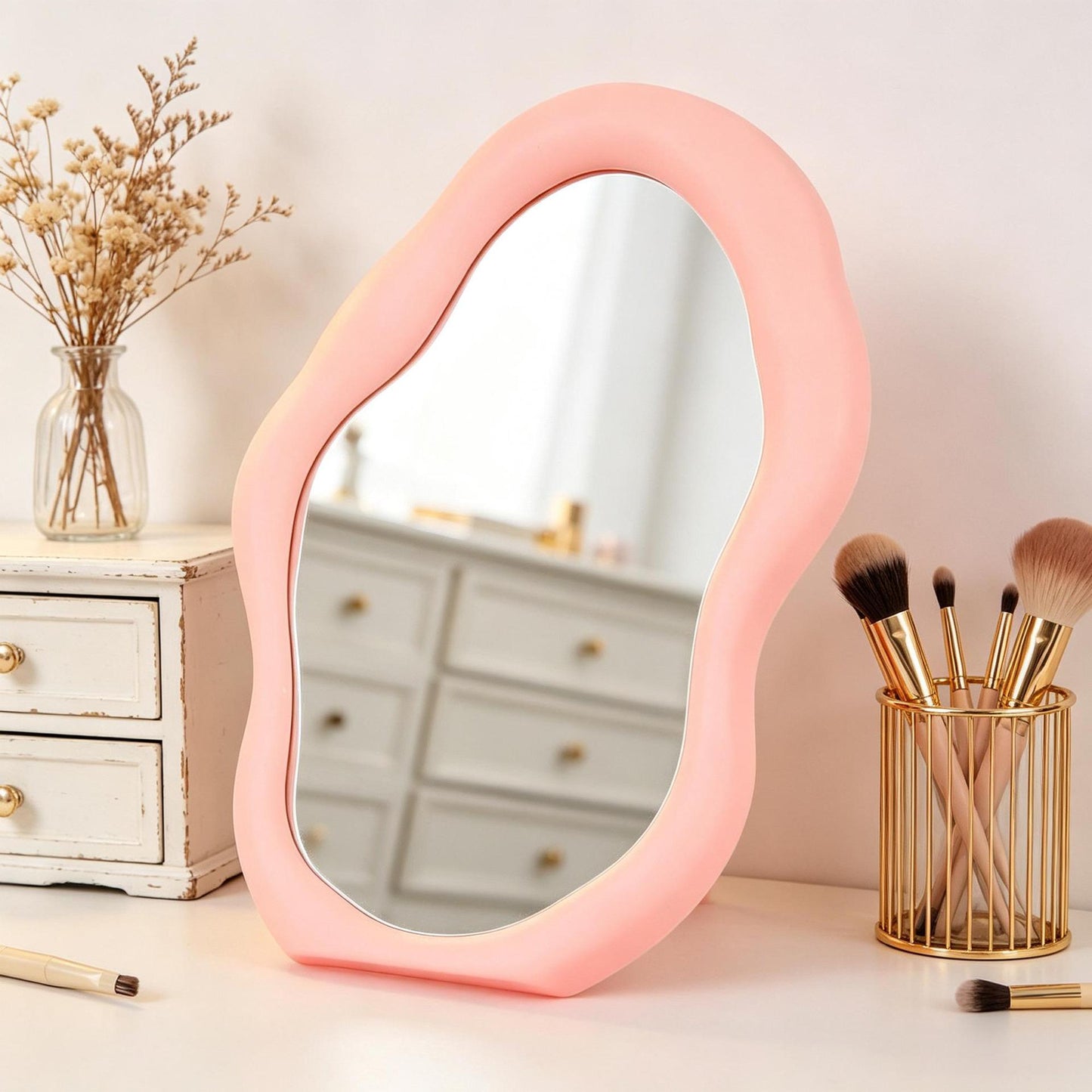Decorative Tabletop Vanity Mirror